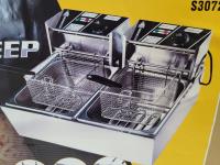 Commercial Double Tank Deep Fryer