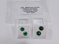 (4) Smartlife Emerald Gemstones