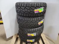 (4) 33X12.50R20LT 10PR Grizzly Tires