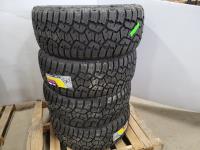 (4) 33x12.50R20LT 10PR Grizzly Tires