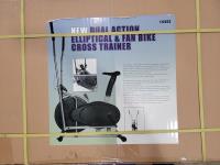 Dual Action Elliptical Fan Bike Cross Trainer