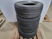 (4) 11L-15 SL I-1 Treadura Implement Tires