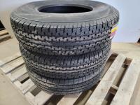 (3) ST235/80R16 Grizzly Trailer Tires