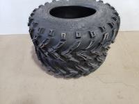 (2) AT25x8-12 Marsway ATV Tires