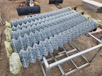 (5) Rolls of 80 Inch High Chain Link Fencing