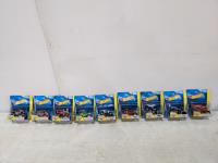 (9) Hotwheels Monster Jam Trucks 