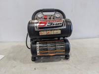 Powerbuilt Electric Twin Tank Portable Air Compressor