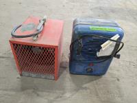 (2) Electric Heaters