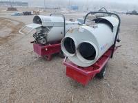 (2) Frost Fighter 350,000 BTU Diesel Construction Heaters