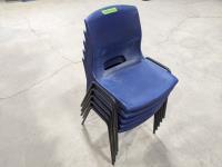 (5) Stacking Chairs