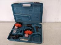 Maktec 18V Cordless Drill with (2) Batteries and Charger