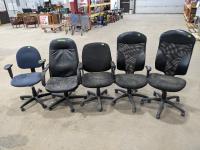 (5) Office Chairs