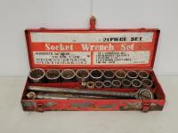 Powerfist 3/4 Inch Drive Socket Wrench Set