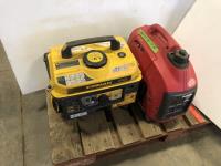 Honda 1000 Inverter Generator and Firman 1050 Generator