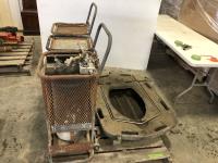 (3) Propane Cage Heaters and Oil Drail Pan