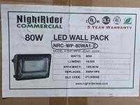 Night Rider LEDs 80W LED Semi-Cutoff Wall Pack