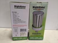 (2) Night Rider LEDs 100W Corn Lights