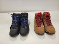 (2) Pairs of Womens Columbia Boots