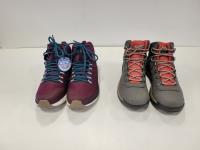 (2) Pairs of Womens Columbia Boots