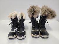 (2) Pairs of Womens Sorel Boots