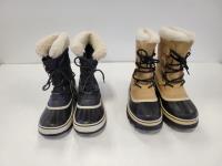 (2) Pairs of Womens Sorel Boots