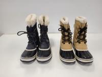 (2) Pairs of Womens Sorel Boots