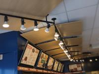 Qty of Track Lighting with Screens