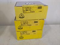 (3) Boxes of (50±) Klingspor 180 Grit Sandpaper Discs