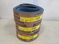 (3) Klingspor 3 Inch X 29 Inch 80 Grit Sanding Belts