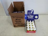 (4) Boxes of (12) Ballpoint Paint Markers