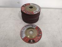 (30) Walter 4-1/2 Inch X 1/16 Inch X 7/8 Inch Zip Cut Discs