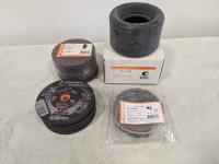 Qty of Angle Grinder Discs and 5 Inch Replacement Bladder Assembly