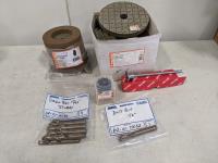 Qty of Drill Bits, Core Cut Bit, Scratch Gauge and Grinding Discs