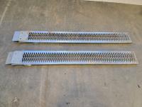 Set of 6 Ft Galvanized Ramps