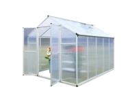 TMG Industrial GH810 8 Ft X 10 Ft Aluminum Frame Greenhouse