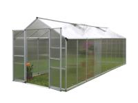 TMG Industrial GH820 8 Ft X 20 Ft Aluminum Frame Greenhouse