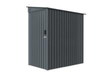 TMG Industrial MS0306 3 Ft X 6 Ft Metal Pent Shed