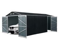 TMG Industrial MS1320A 13 Ft X 20 Ft Metal Garage Shed