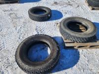 (3) Assorted 11R24.5 Tires