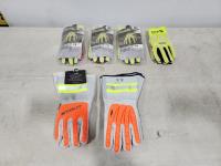 (4) Pairs of Rig Lizard and (2) Stout Welding Gloves