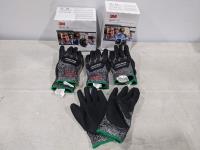 3M H7A Earmuffs, 3M H7B Earmuffs and (4) Pairs of Atlas Gear Gloves Size Medium