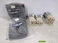 (2) Thermatoe Mens Size 9 Boot Liners and (12) Pairs of Gloves