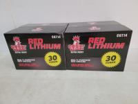 (60) Tubes of Red Lithium Multipurpose Grease