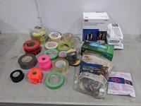 Qty of Tape, Respirators, Chemical Resistant Gloves, Respirator Cartriges