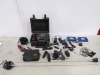 (2) CB Radios, Assorted Cables and Cell Boosters