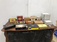 Collection of Cigar Boxes