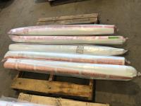 (5) Rolls of 20 Ft X 100 Ft Medium Weight Clear Poly