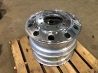 (2) Alcoa Polished Aluminum 24.5X8.5 Rims