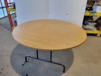 (3) Round Folding Tables