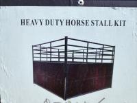 10 Ft Heavy Duty Horse Stall Kit